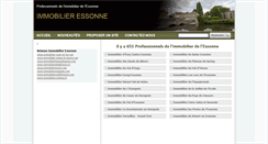 Desktop Screenshot of immobilieressonne.com